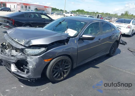 2020 Honda Civic Si Sedan z USA, uszkodzony, nr VIN 2HGFC1E50LH705006